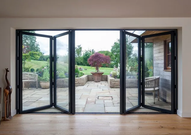 Aluminium Bi-Folding Doors in Dubai