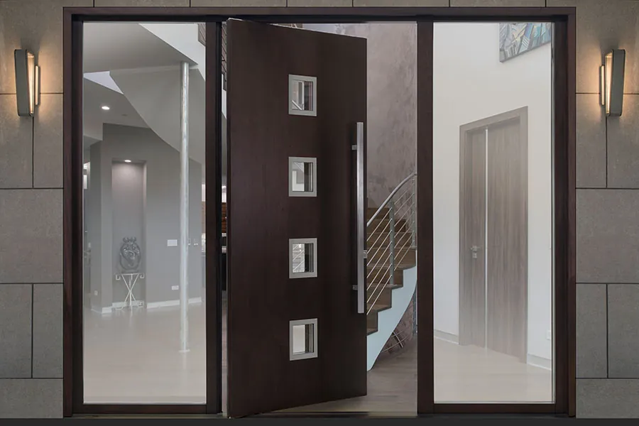 Aluminium Pivot Doors