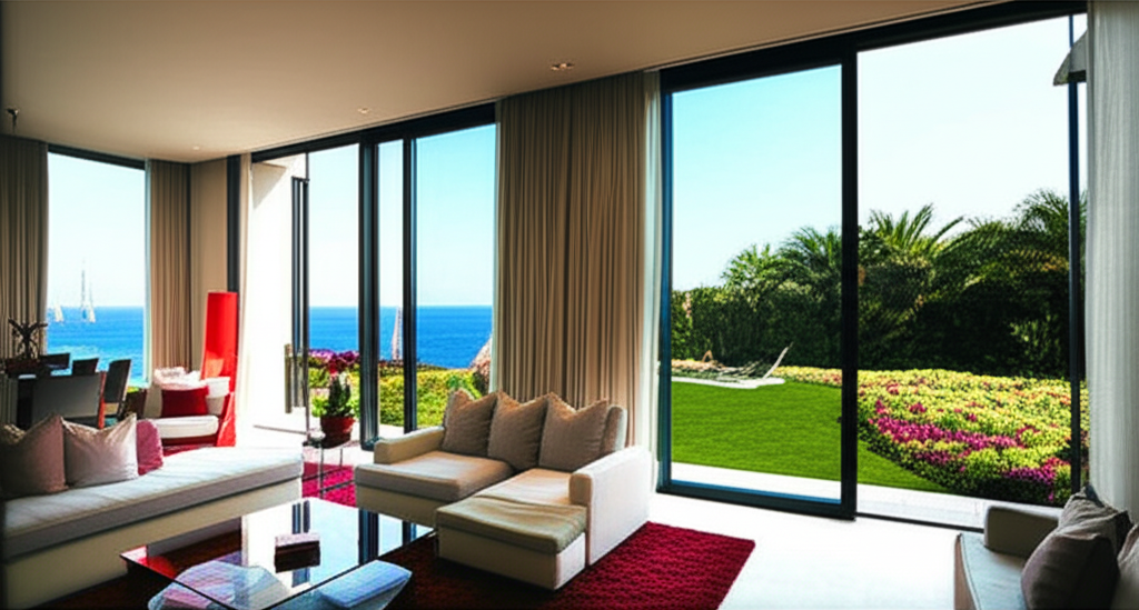 Luxury Glass Room in Dubai Villa