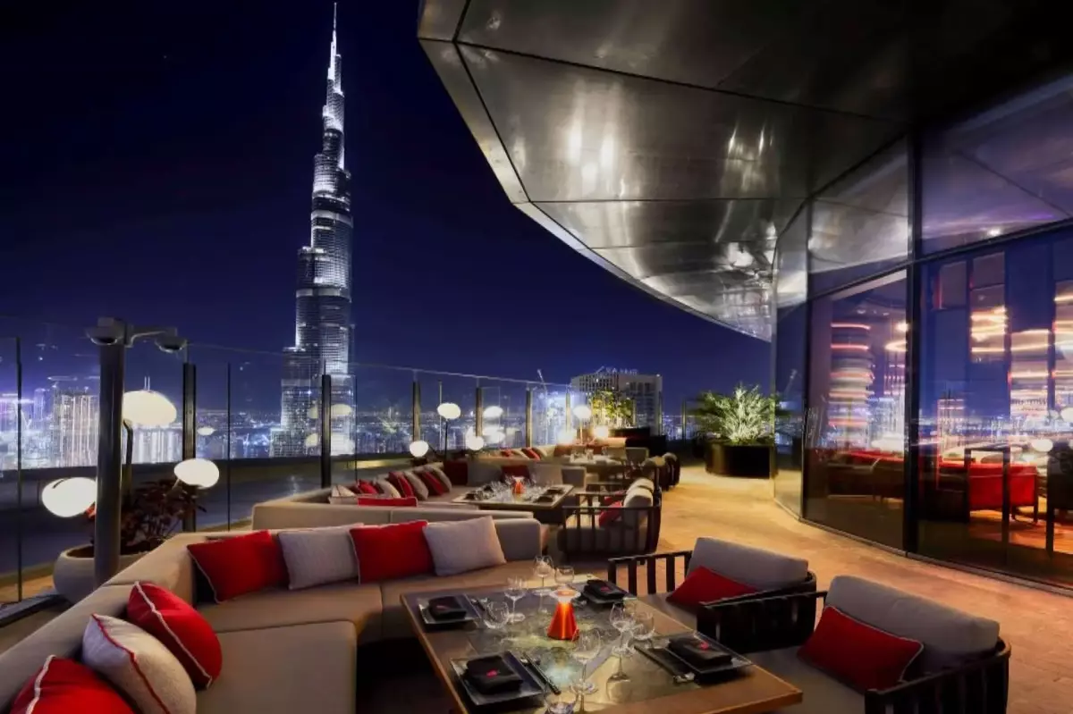 Downtown Restaurant Dining Terrace
